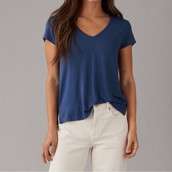 American Eagle Outfitters Tops - AE Soft & Sexy V-Neck T-Shirt